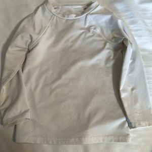 White 3T Swimshirt